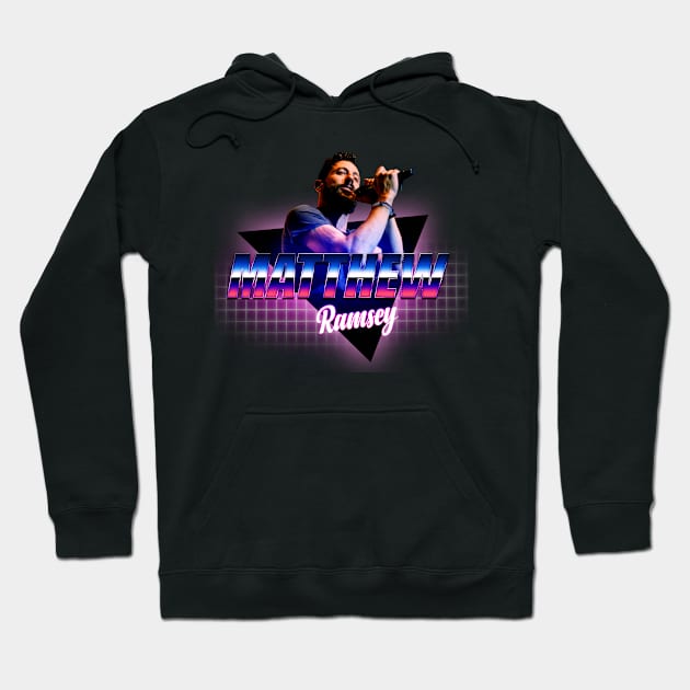 MATTHEW RAMSEY  // Retro Style 80'S Hoodie by Zac Brown